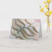 飛行 カード (黄色い花)