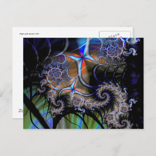 飛行 ポストカード (正面/裏面)