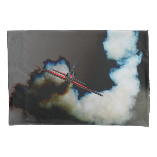 飛行（三pccnm） 枕カバー (正面)