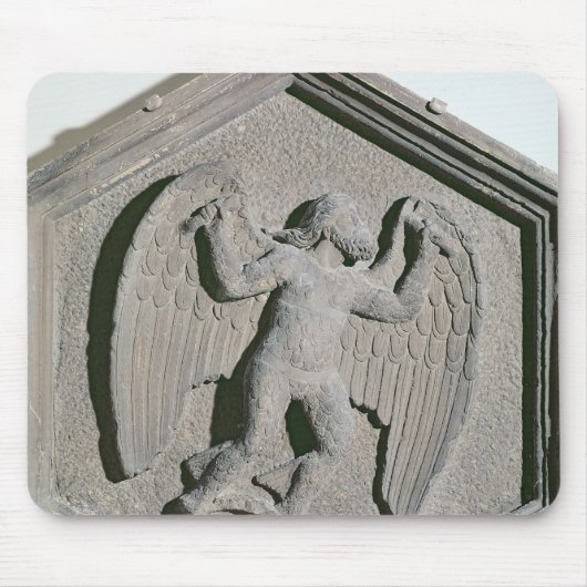 飛行、六角形Daedalusの芸術 マウスパッド (正面)