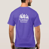 飛行-北極星のゲーム Tシャツ (裏面)