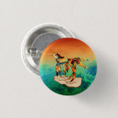 飛行 缶バッジ (正面&裏面)