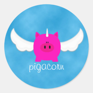 飛行Pigacorn ラウンドシール