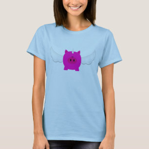 飛行Pigacorn Tシャツ