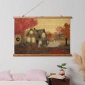 飛躍する 吊り下げ型タペストリー (寝室)