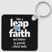 飛躍と信念を持て & 信じろ... キーホルダー (裏面)