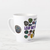 飛躍の日の岩！ カフェラテマグ (左アングル)