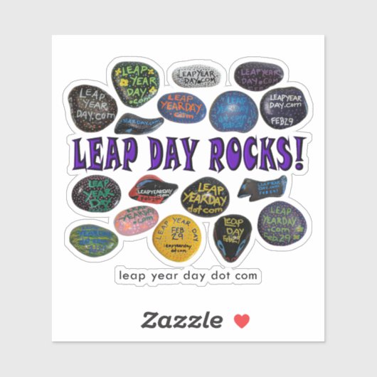 飛躍の日の岩！ シール (シート)