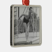 飛込台の人 メタルオーナメント (右)