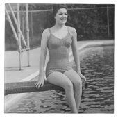 飛込台 タイル (正面)