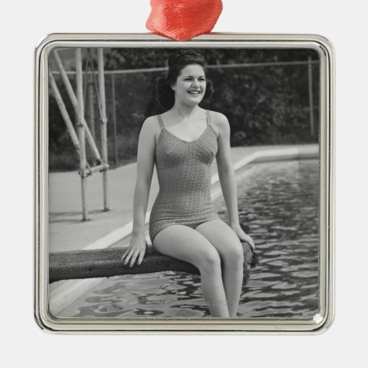 飛込台 メタルオーナメント (正面)