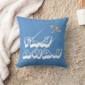 飛遠くにぶ クッション (ブランケット)