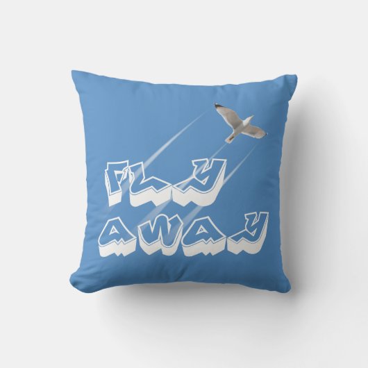 飛遠くにぶ クッション (正面)