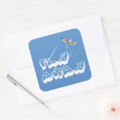 飛遠くにぶ スクエアシール (封筒)