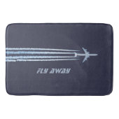 飛遠くにぶ バスマット (正面)