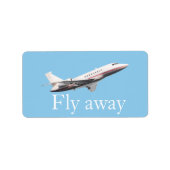 飛遠くにぶ ラベル (正面)