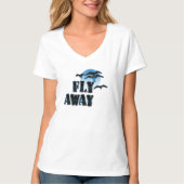 飛遠くにぶ Tシャツ (正面)