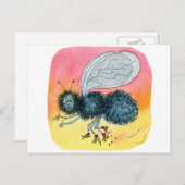 飛飛んでいるぶ ポストカード (正面/裏面)