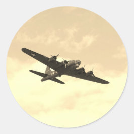 飛飛んでいる行中の要塞 ラウンドシール