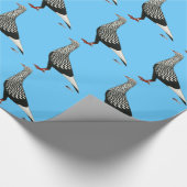 飛飛んでいる行便 ラッピングペーパー (角)