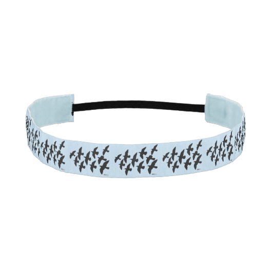 飛飛んでいる行鳩 アスレチックヘッドバンド (正面)
