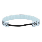 飛飛んでいる行鳩 アスレチックヘッドバンド (裏面)