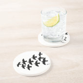 飛飛んでいる行鳩 コースター (側面)