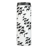 飛飛んでいる行鳩 タンブラー (裏面)