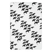 飛飛んでいる行鳩 ミニクリップボード (裏面)