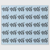 飛飛んでいる行鳩 ラッピングペーパー (フラット)