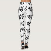 飛飛んでいる行鳩 レギンス (裏面)