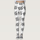 飛飛んでいる行鳩 レギンス (正面)