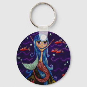 飛魚座の人魚Keychain キーホルダー
