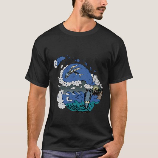 飛魚 Tシャツ (正面)