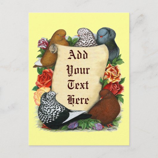 飛鳥の巻物 ポストカード (正面)