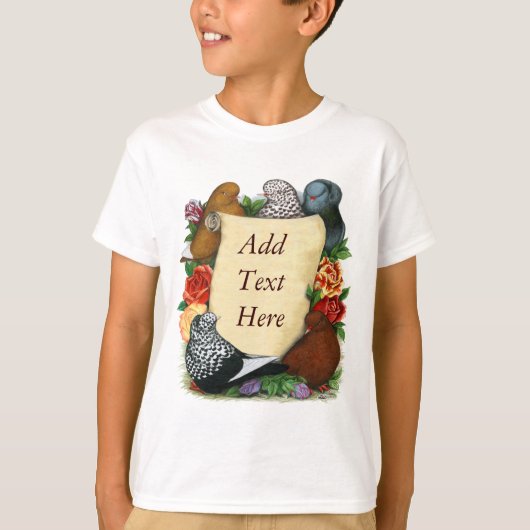 飛鳥の巻物 Tシャツ (正面)