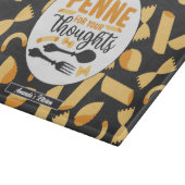 食おもしろいイタリアン料ヴィンテージパスタパターン カッティングボード (角)