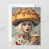 食おもしろい品人 ポストカード (正面/裏面)