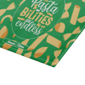 食おもしろい品引用文イタリアンレトロパスタパターン カッティングボード (角)