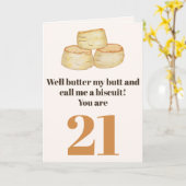 食おもしろい品引用文21日バースデーカード カード (黄色い花)