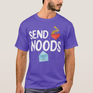 食おもしろい品L用ラーメンシャツラーメン日本のレター Tシャツ