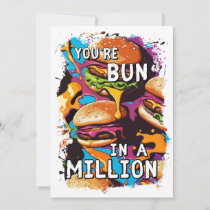 食おもしろい好き向けに100万プリンに登場するBURGER BUN シーズンカード