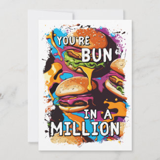 食おもしろい好き向けに100万プリンに登場するBURGER BUN シーズンカード