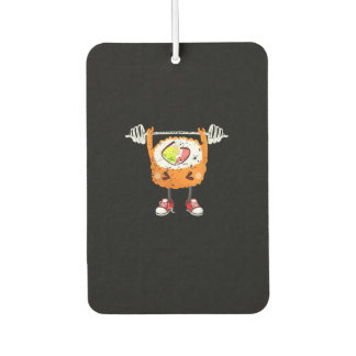 食おもしろい物体育日本の館重量挙げTシャツ カーエアーフレッシュナー