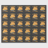 食おもしろい物好きグルメ焼きチーズサンドイッチ ラッピングペーパー (フラット)