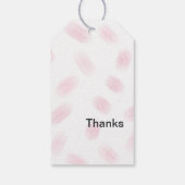 食お洒落品ケータリングレディーギフトラベル ギフトタグ (裏面)