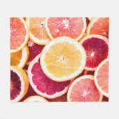 食かわいらし品 フリースブランケット (正面(横))