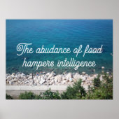 食の心の諺 ポスター (正面)