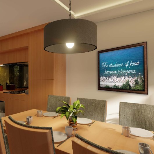 食の心の諺 ポスター