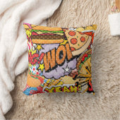 食の漫画 クッション (ブランケット)